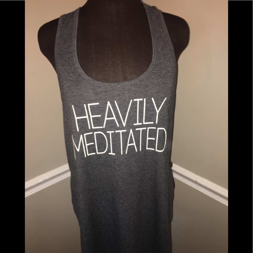 Peaceful warrior women’s tank top sz XL